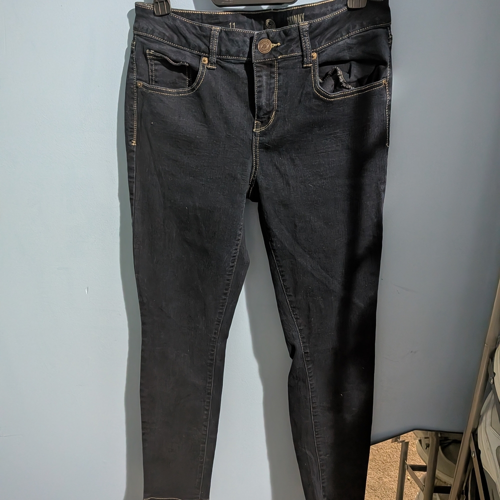SO Women's Midnight Blue Skinny Jeans